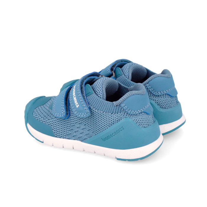 Pantofi sport baieți din material textil/plasă respirabil, albastru - Biomecanics [5]