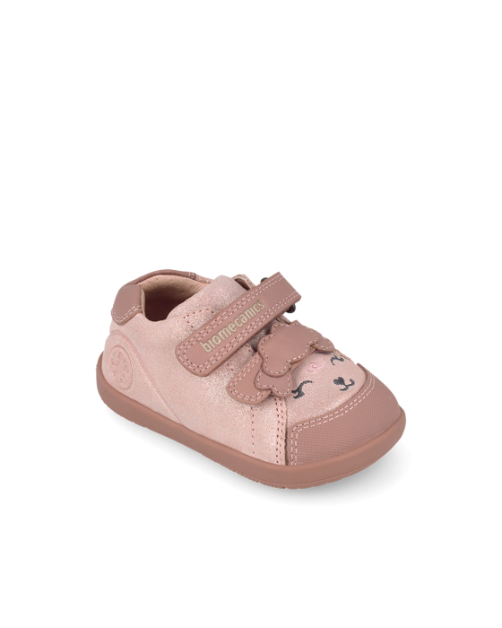 Pantofi Sport Barefoot Primii Pași Fete Biomecanics Wide&Barefoot Roz 261160-B159 [2]