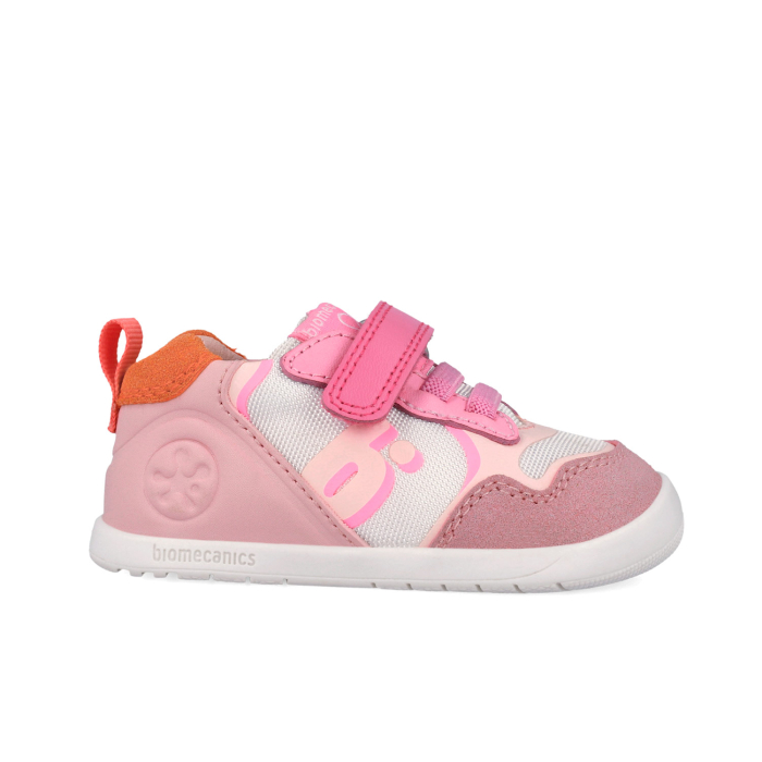 Pantofi sport barefoot primii pași fete, din canvas/textil - Biomecanics [3]