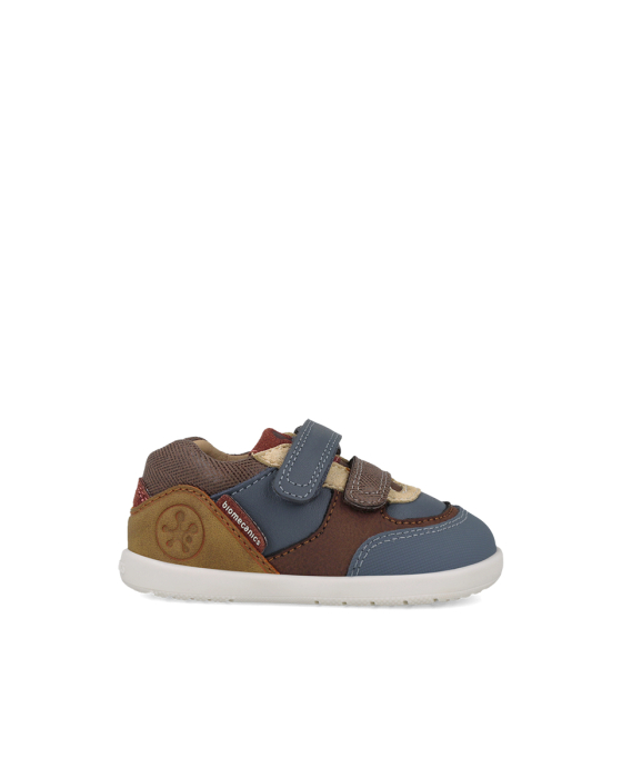 Pantofi sport copii baieti Biomecanics calapod wide&barefoot, Sauvage Petrol din Piele 261151-C556 [3]