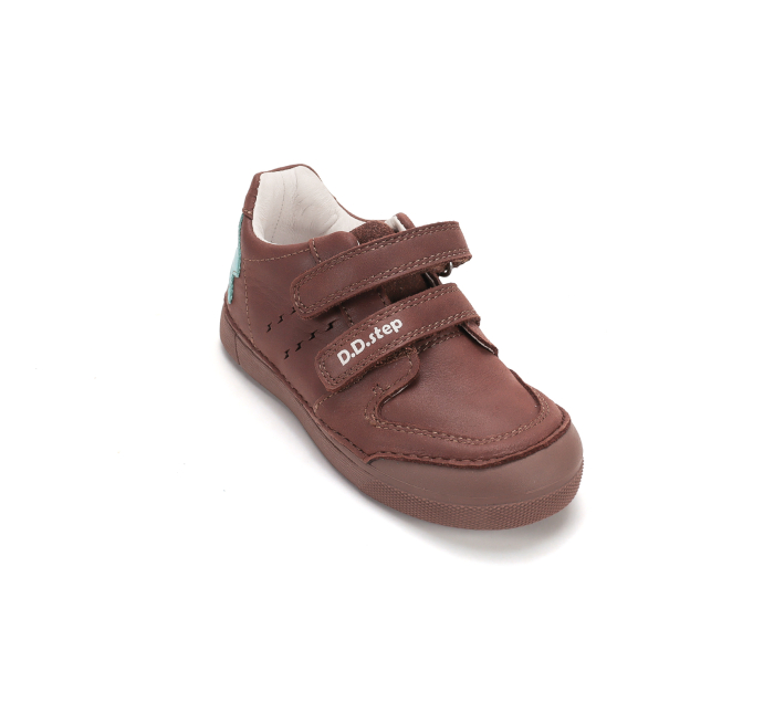 Pantofi Sport Copii Băieți DDStep Chocolate cu Luminițe LED, din Piele Naturală S068-62272B [2]
