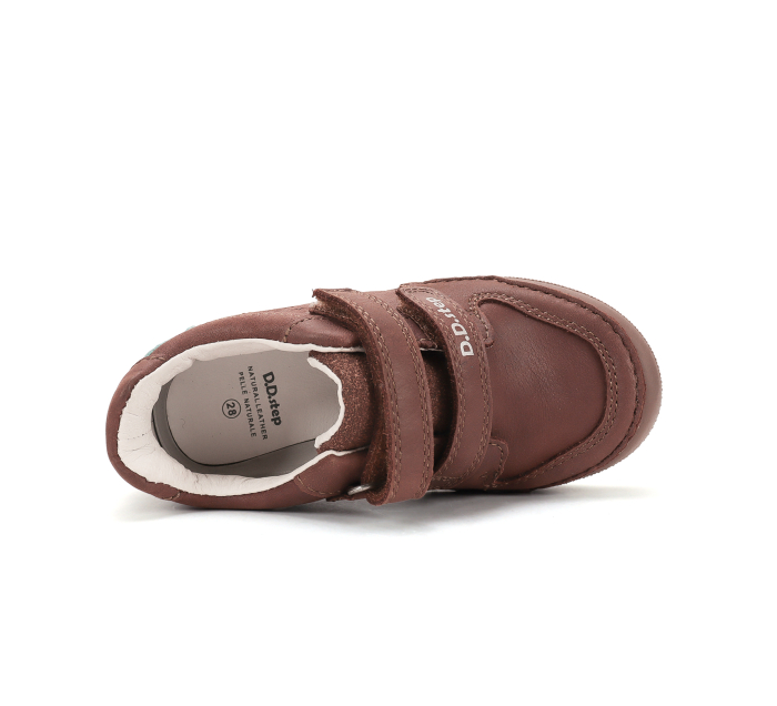 Pantofi Sport Copii Băieți DDStep Chocolate cu Luminițe LED, din Piele Naturală S068-62272B [7]