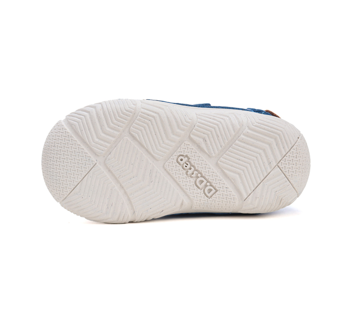 Pantofi sport copii din piele naturala, albastru, DD Step [6]