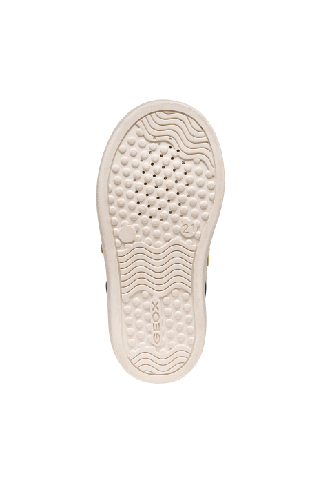 Pantofi sport copii Geox B465NC 0CL22 C0763, din piele naturală și întoarsă – Multicolor [9]