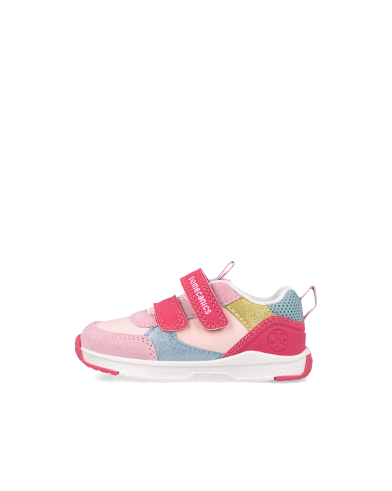 Pantofi sport fete Biomecanics, 261175-C146, Barefoot/Primii Pași, Roz-Bleu [5]