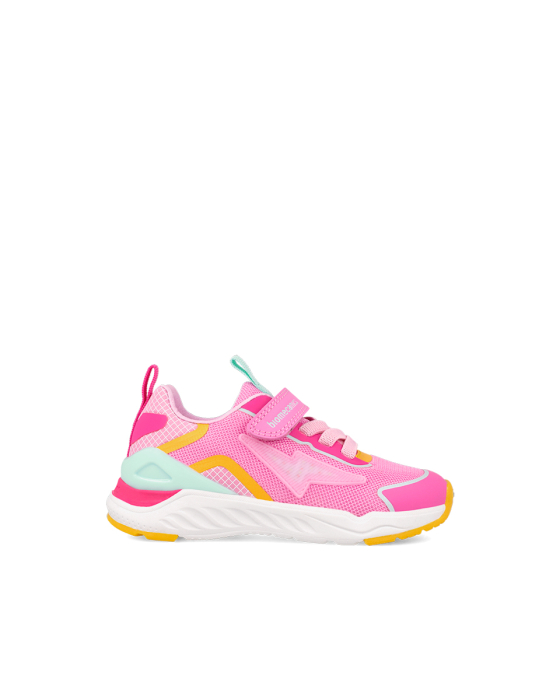 Pantofi sport fete Biomecanics 261271-B032, ultraușori și respirabili – Roz Multicolor [4]