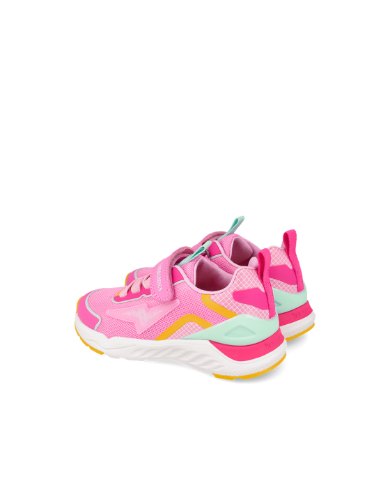 Pantofi sport fete Biomecanics 261271-B032, ultraușori și respirabili – Roz Multicolor [2]