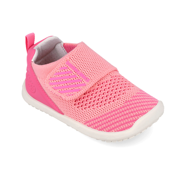 Pantofi sport fete din material textil/plasă elastică, roz inchis, Biomecanics [3]