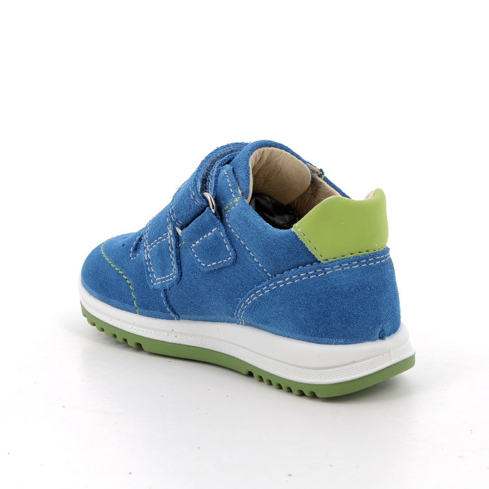 Pantofi sport fete in piele intoarsa, albastru - Primigi [3]