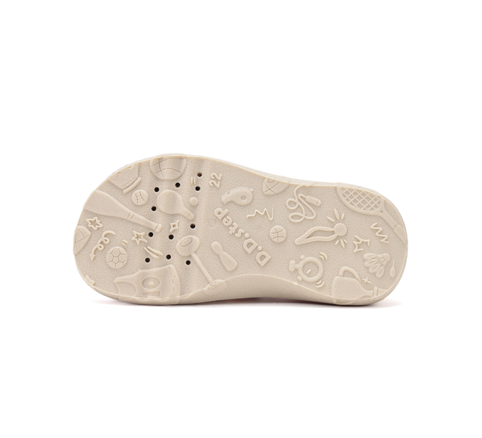 Pantofi sport ușori fete din pânză de bumbac, alb/multicolor, DD Step [8]