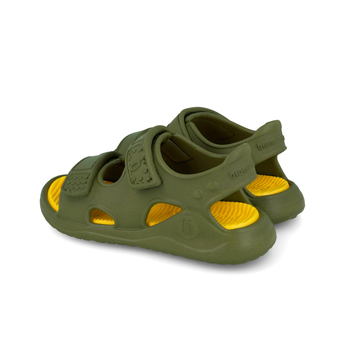 Sandale copii, baieti, BioAqua pentru piscină si plajă, kaki, Biomecanics [2]