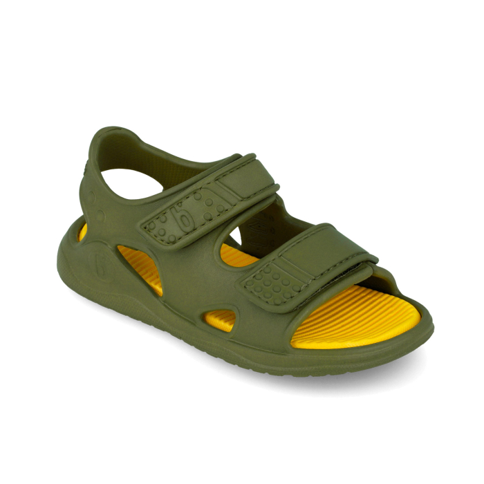 Sandale copii, baieti, BioAqua pentru piscină si plajă, kaki, Biomecanics [3]