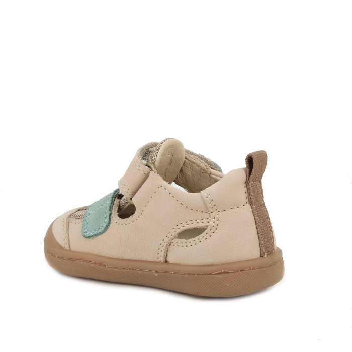 Sandale copii baieti din piele naturală, bej-bleu - Primigi [3]