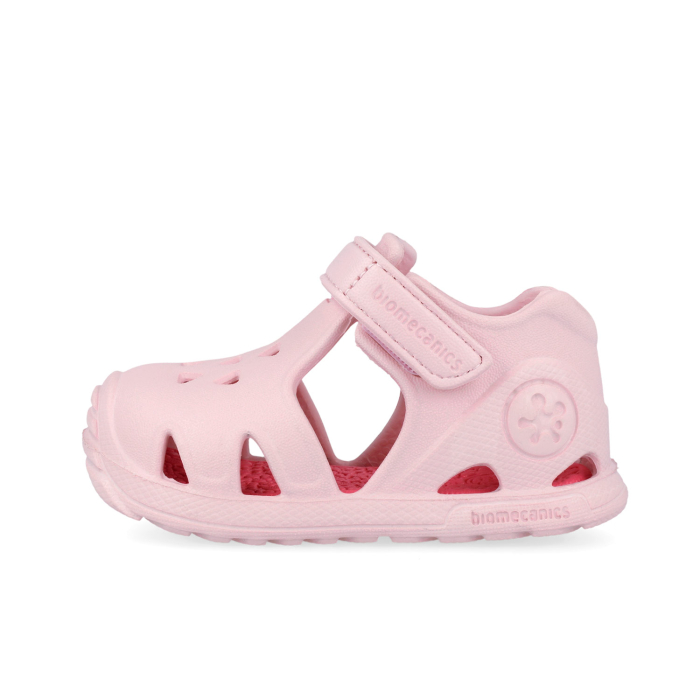 Sandale copii primii pași din cauciuc, BioAqua, roz pal - Biomecanics [4]