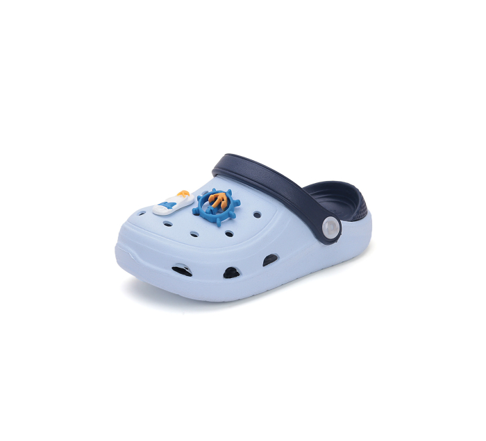 Sandale stil crocs, pentru baieti, albastru - DD Step [4]