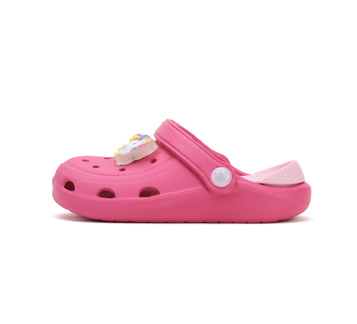 Sandale stil crocs, pentru fete, roz - DD Step [3]