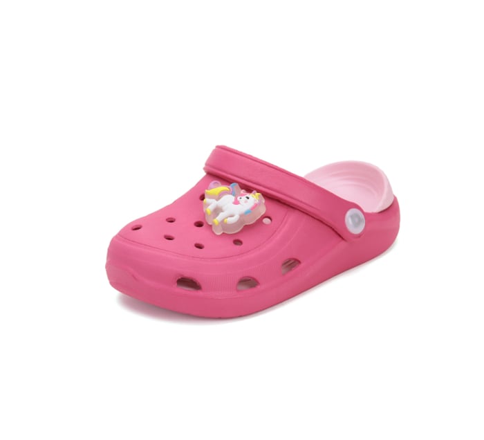 Sandale stil crocs, pentru fete, roz - DD Step [4]