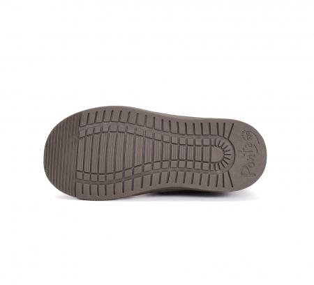 Cizme fete din piele, imblanite - maro DD Step [5]