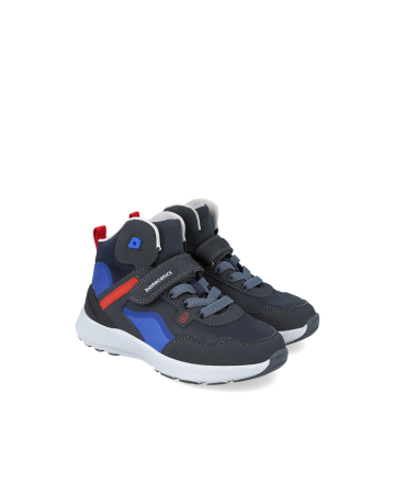 Ghete baieti - Ghete sport băieți, Biomcanics 251278-A089, Negru-albastru