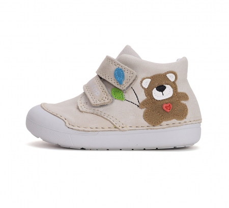 Pantofi baieti din piele naturala,barefoot - DD Step [1]