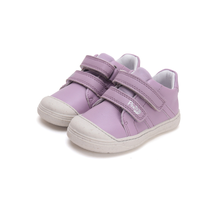Pantofi fete - Pantofi copii sport, din piele, mov Ponte 20