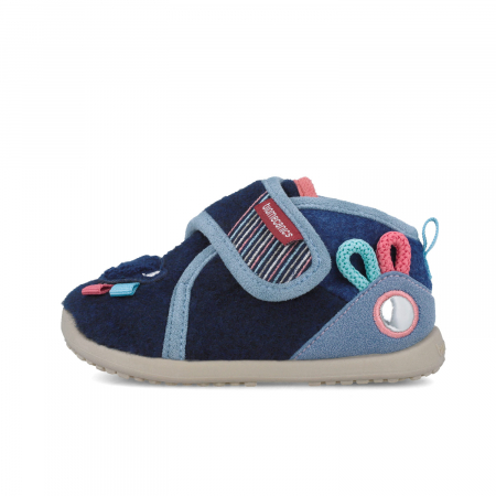 Pantofi de interior baieti barefoot bleumarin Biomecanics [4]