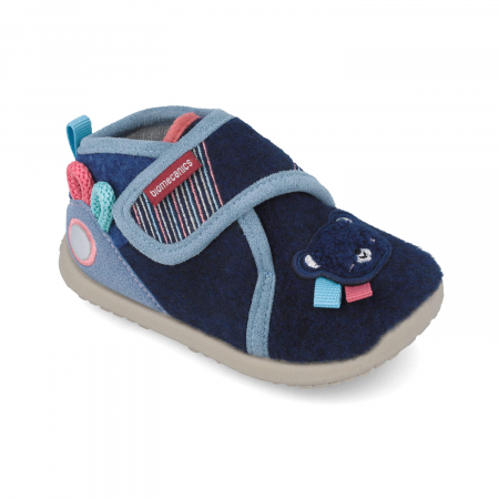 Pantofi de interior baieti barefoot bleumarin Biomecanics [2]