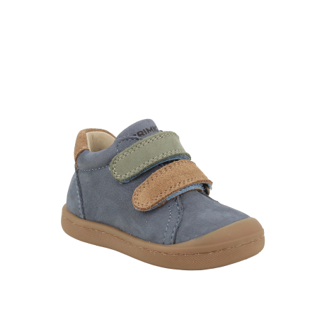 Pantofi baieti - Pantofi de piele naturala nabuc baieti, albastru - Primigi