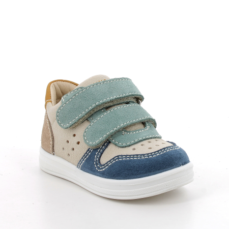 Pantofi baieti - Pantofi din piele intoarsa  baieti multicolori - Primigi