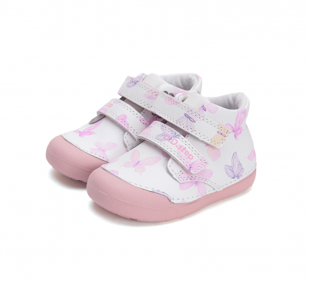 Pantofi fete - Pantofi fete din piele naturala,barefoot -  DD Step