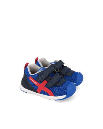 Pantofi baieti - Pantofi sport/Adidasi Primii Pași Băieți Biomecanics Rejilla Azul 261135-A008