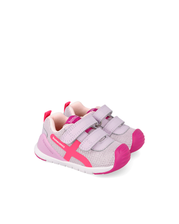 Pantofi fete - Pantofi Sport/Adidași Primii Pași Fete Biomecanics Roz din Plasă 261135-C892