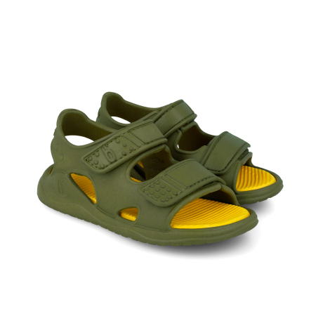 Sandale - Sandale copii, baieti, BioAqua pentru piscină si plajă, kaki, Biomecanics