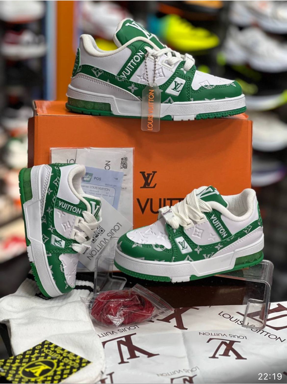 Adidasi LV Verde [1]