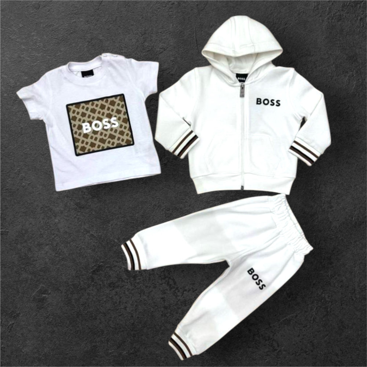 Combleu B S  3 Piese Alb [1]