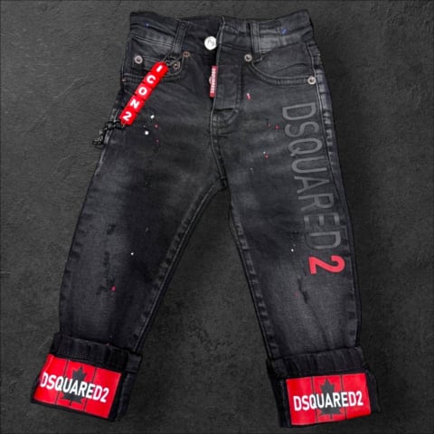 Hainute Copii - Blugi Black New