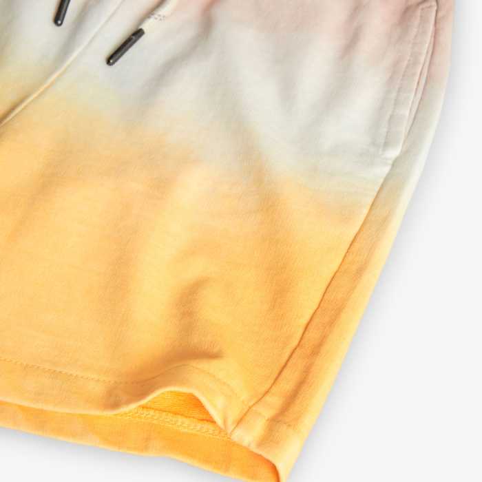 Pantaloni scurti baieti 2-14 ani, bumbac, degradee, bej, brand Boboli [4]