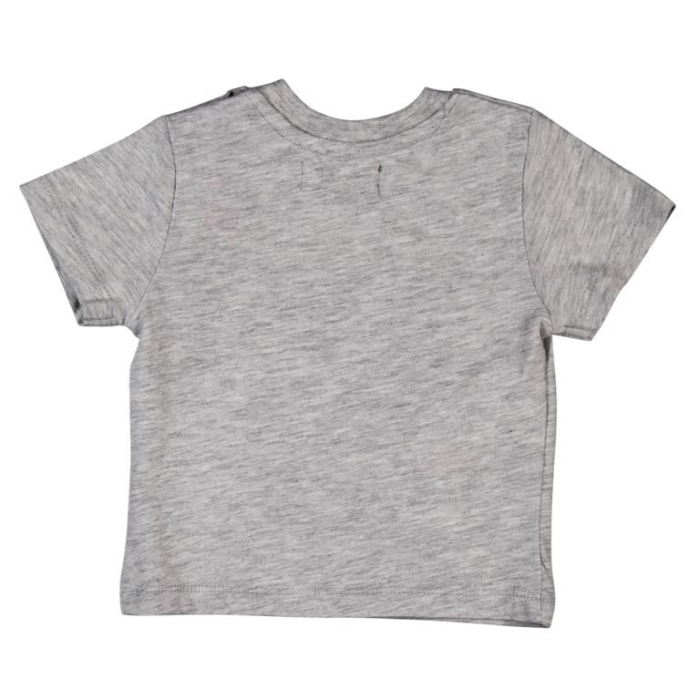 Tricou maneca scurta bebe baiat, bumbac 100%, print grafic, brand Boboli [2]