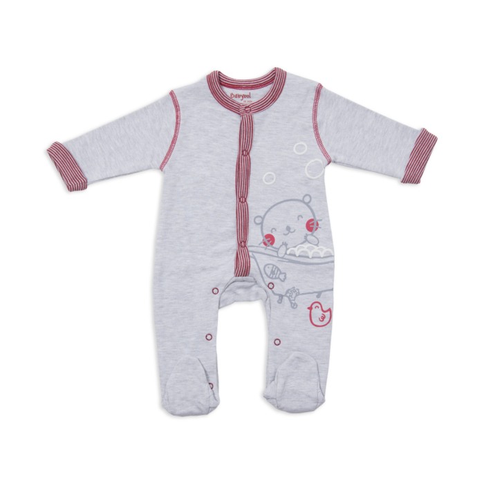 Babybol Salopeta bebe baiat, gri 28063 [1]