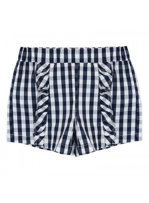 Babybol Set 3 piese fete tricou & pantalon scurt& bandana, navy [5]