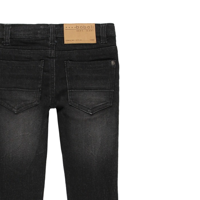 Blugi baiat 8-16 ani, negri, strech, Boboli [4]