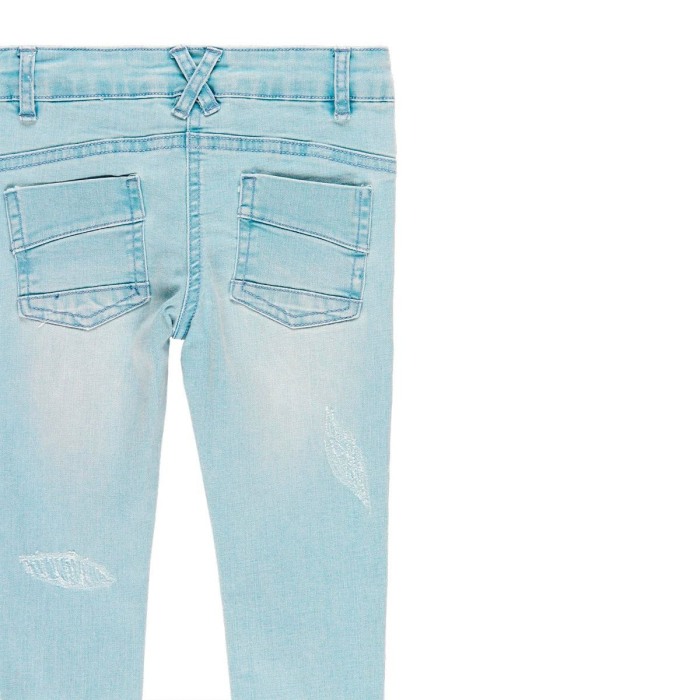 Blugi light blue fete 7-14 ani , Boboli [4]