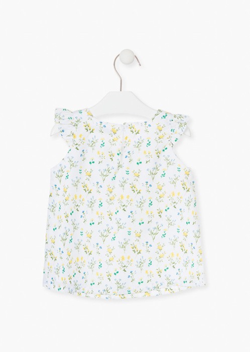 Bluza fete imprimeu flori galbene, Losan [2]