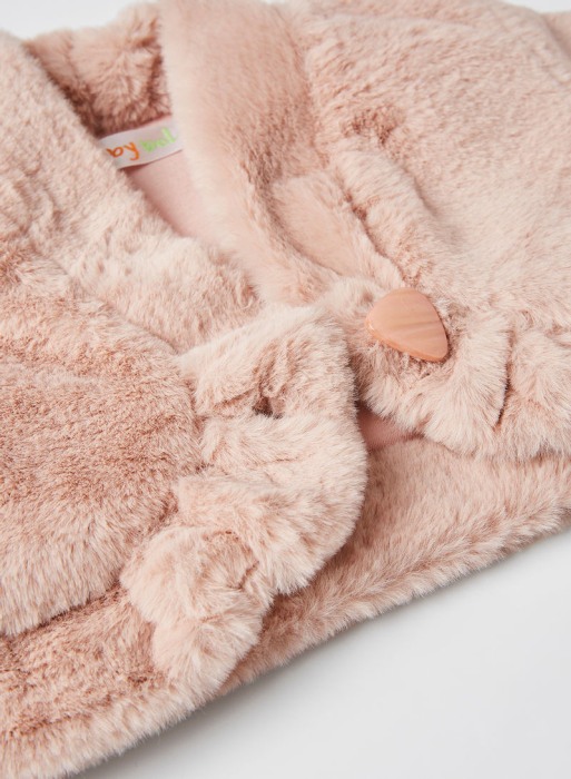 Bolero fete elegant blanita, roz pudra, Babybol [3]