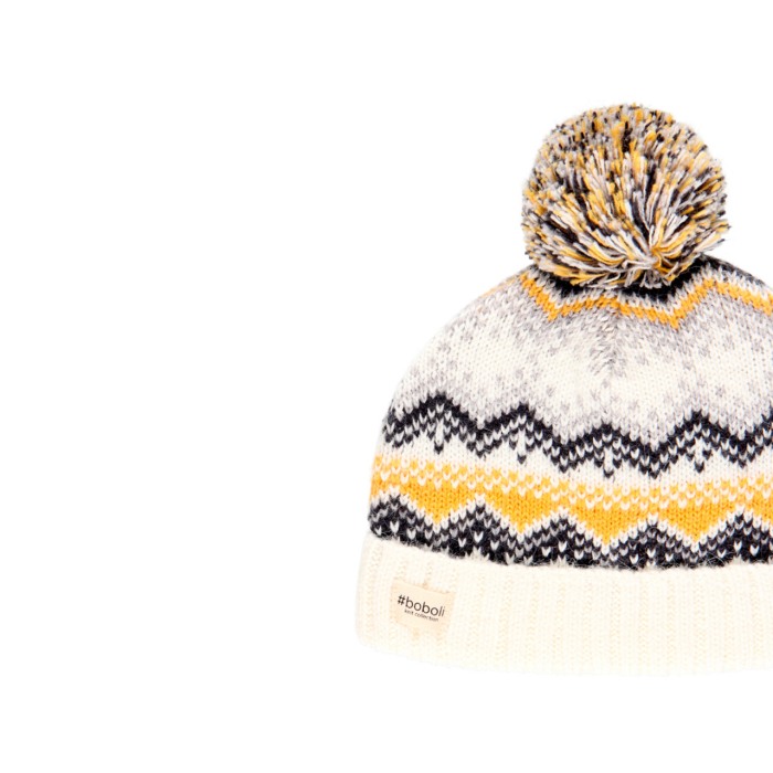 Caciula tricot baieti, multicolor, Boboli [3]