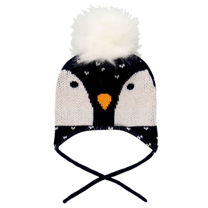 Caciula tricot pinguin unisex Boboli [1]