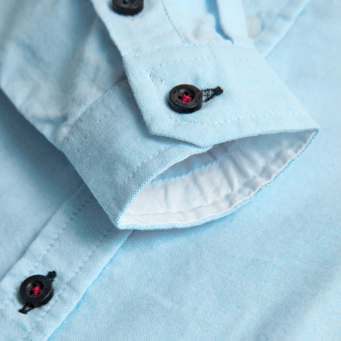 Camasa baiat, bumbac better cotton, maneca lunga, bleu, brand Boboli [5]