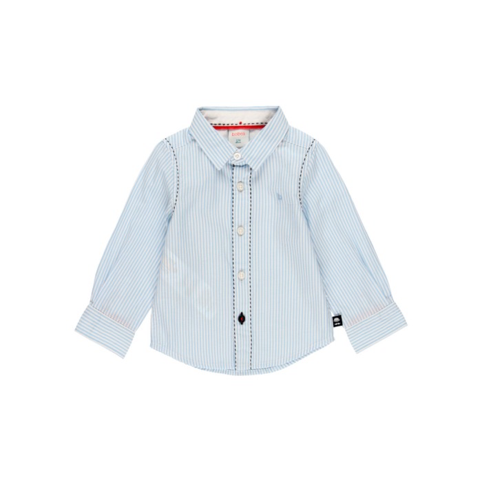 Camasa baiat cu maneca lunga, gama CHIC, bumbac,dungi bleu, Boboli [1]