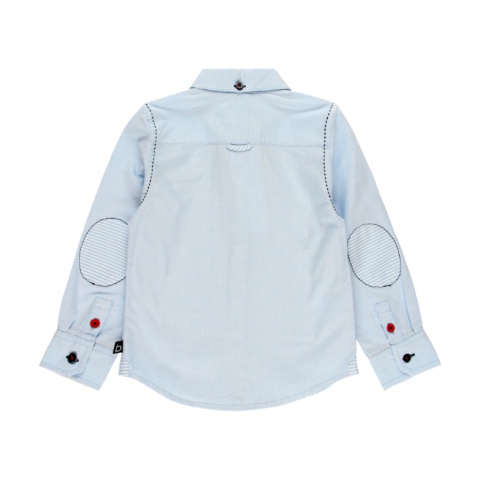 Camasa eleganta baiat, bumbac, bleu, Boboli [2]