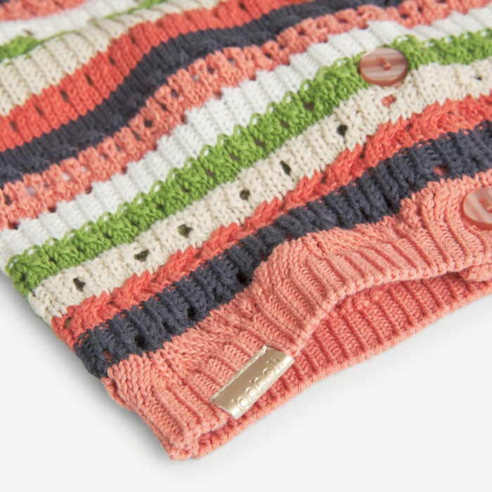 Cardigan tricot fetite, multicolor, Boboli [4]
